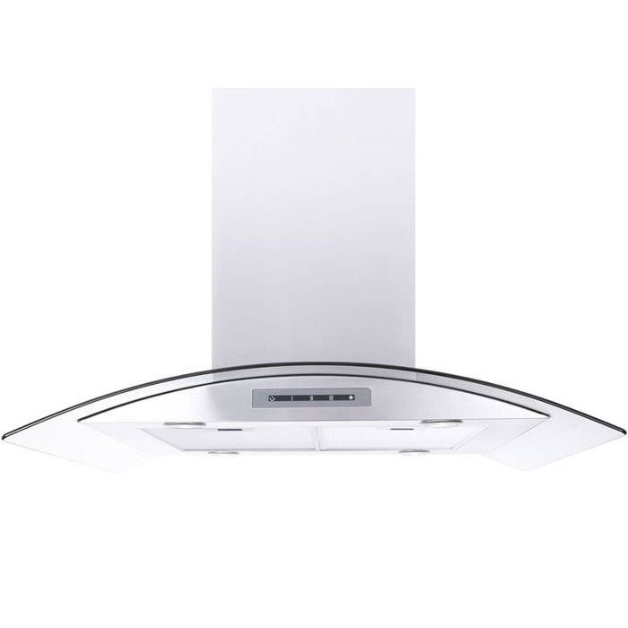 Windster 30" 535 CFM Ductless Island Range Hood Wayfair